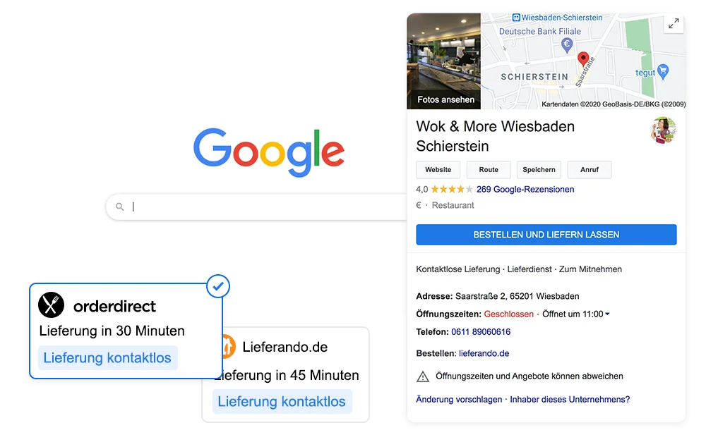 order with google order smart