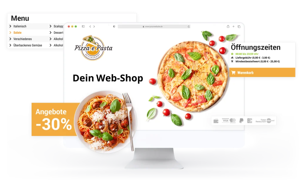 web-shop für lieferdienste order-smart