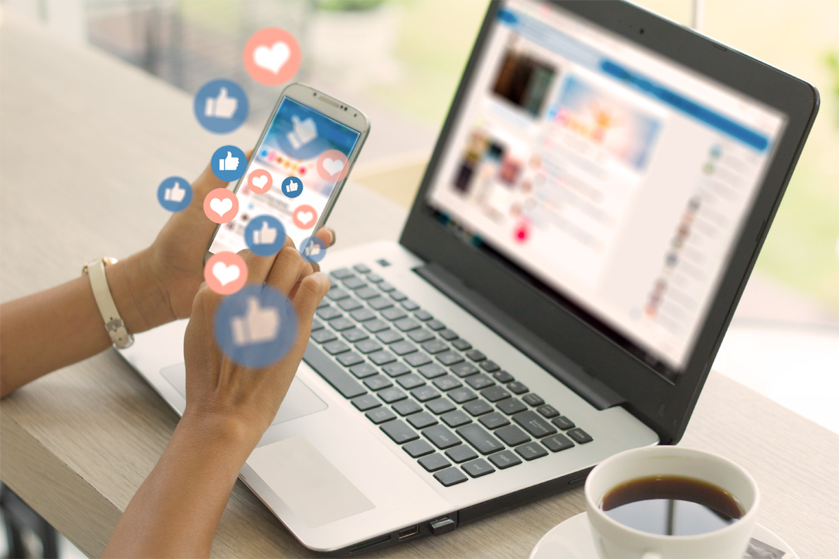 Social Media nutzen, um mit deinen Kunden in Kontakt zu bleiben order smart