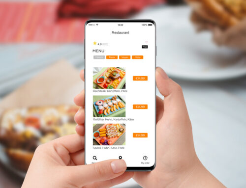 Digitale Speisekarte für Restaurants und Lieferdienste