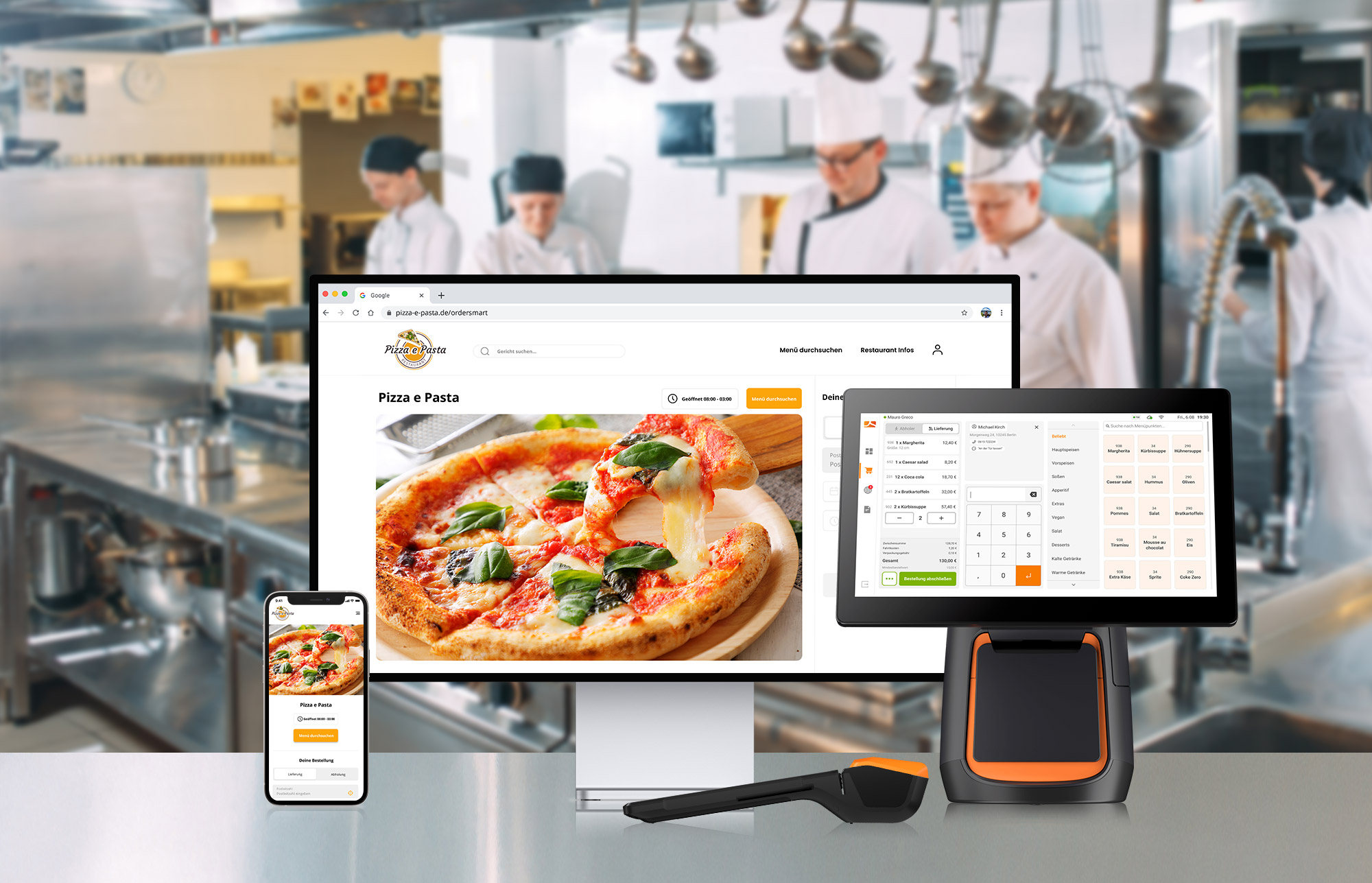 Digitalisierung in der Gastronomie order smart