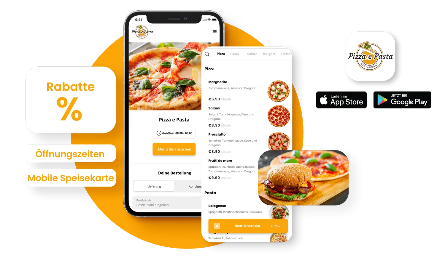 lieferdienst app-shop von order smart