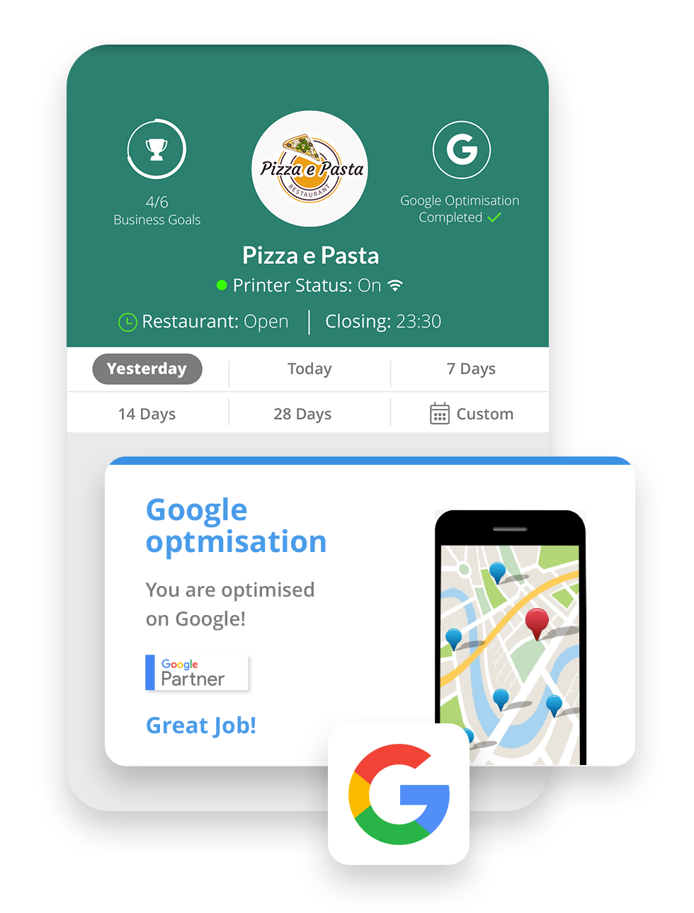 My Business Google order smart