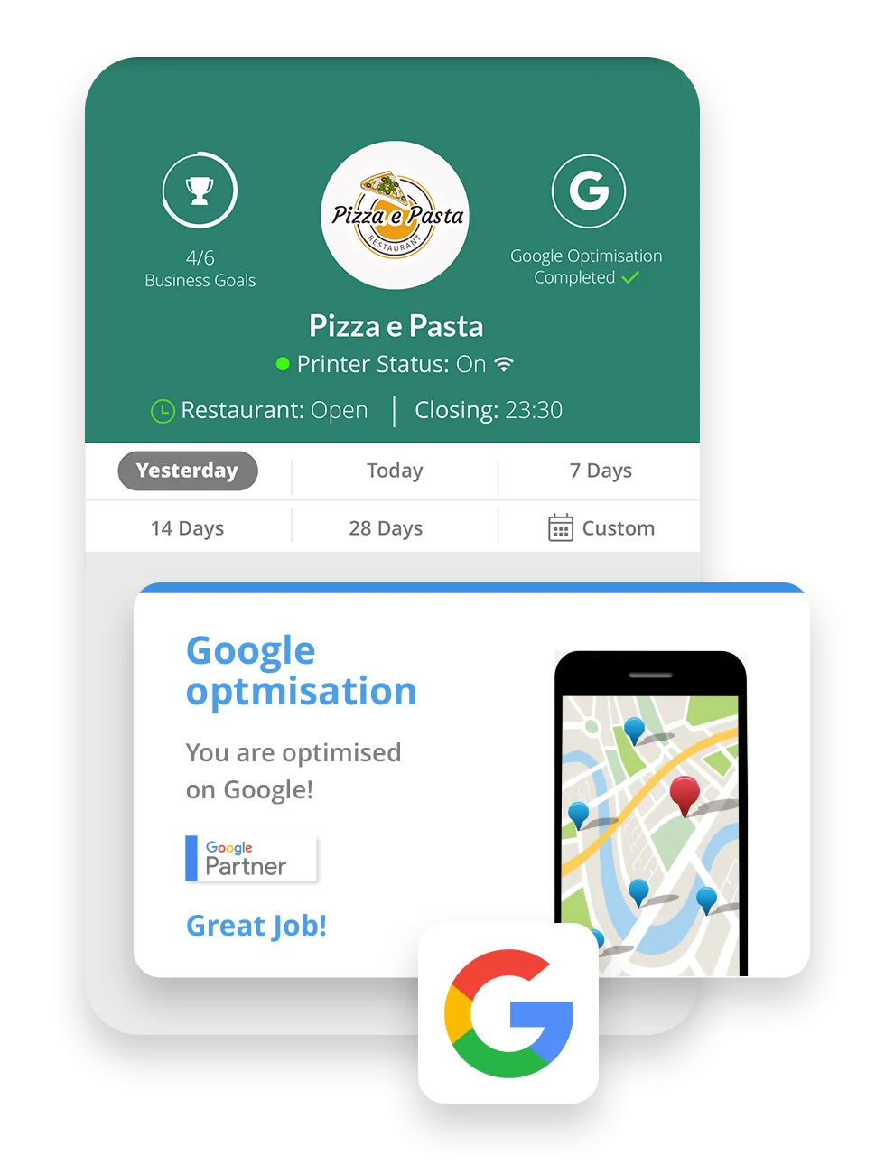 My Business Google order smart