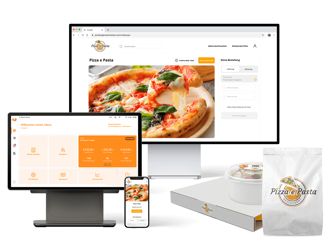 Als Restaurant einen Lieferservice anbieten order smart