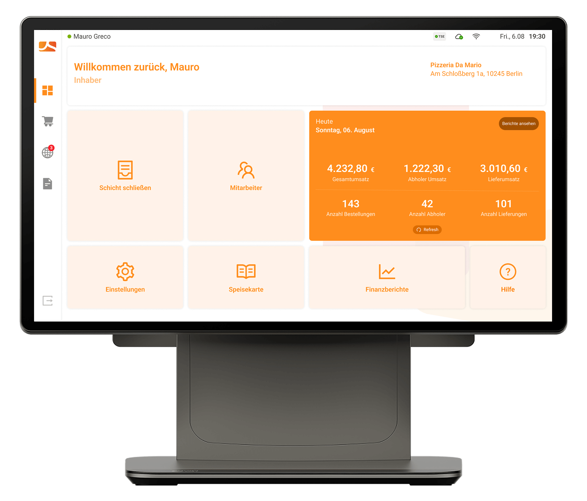 Cloud-POS order smart