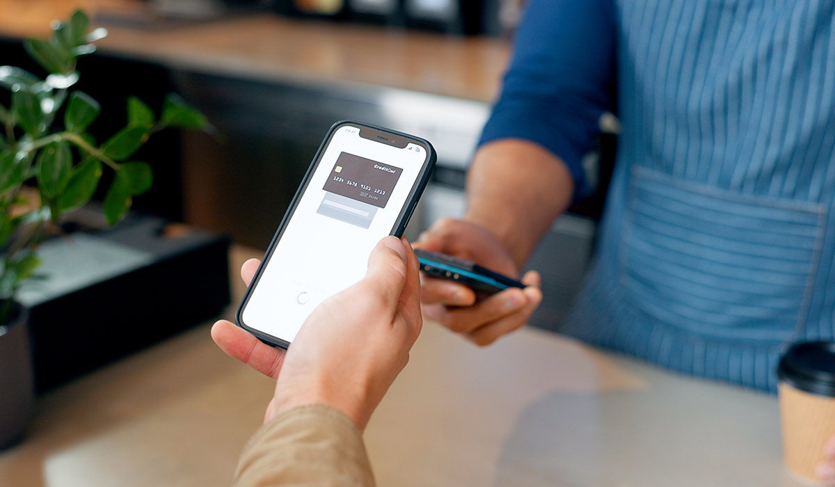 Akzeptiere kontaktlose Zahlungen einfach mit deinem Smartphone