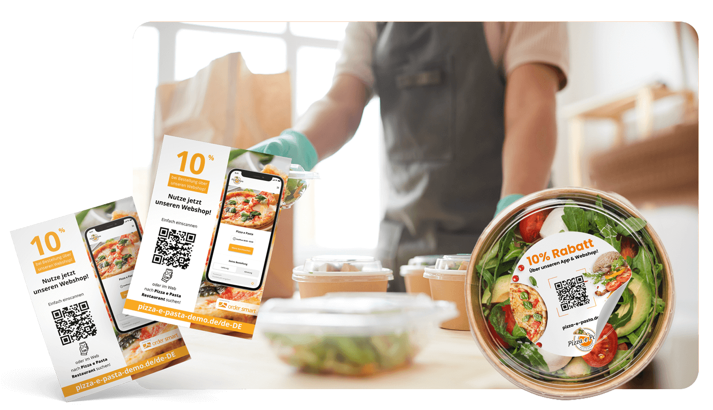 Im Gedächtnis bleiben: Mit Flyern und Aufklebern