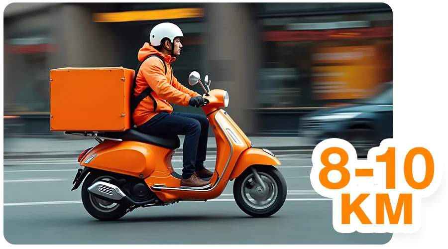 Vermeide zu große Entfernungen Vermeide zu große Entfernungen