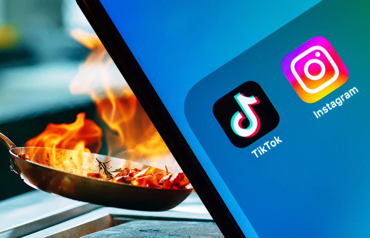 Instagram & TikTok für Restaurants