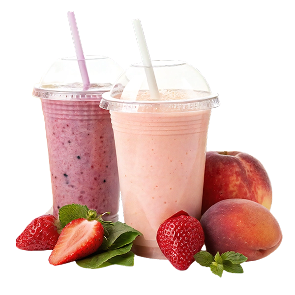 Frisch gepresste Säfte oder Smoothies